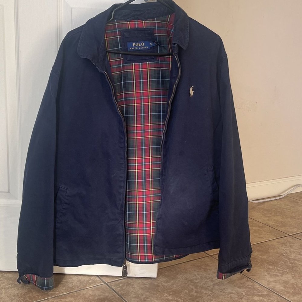 XL Ralph Lauren Polo Jacket Navy Blue Jacket